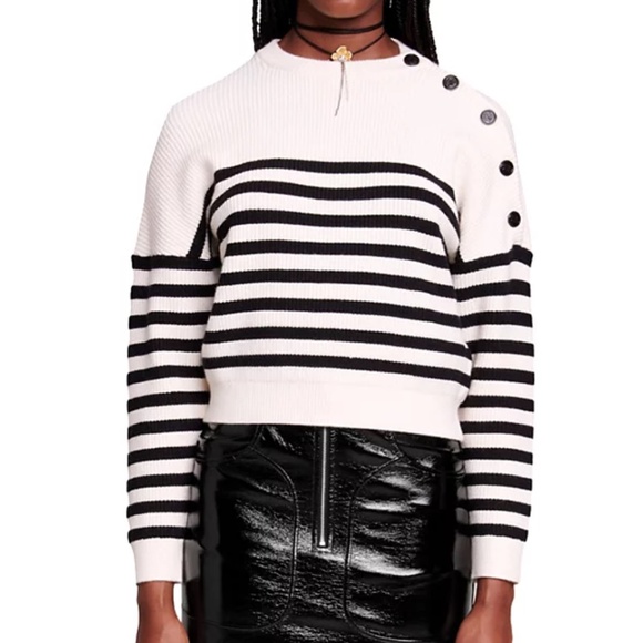 Marino Striped Sweater - Picture 1 of 5